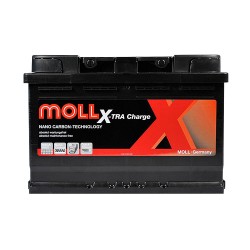 Аккумулятор Moll X-Tra Charge 75Ah R+ 720A